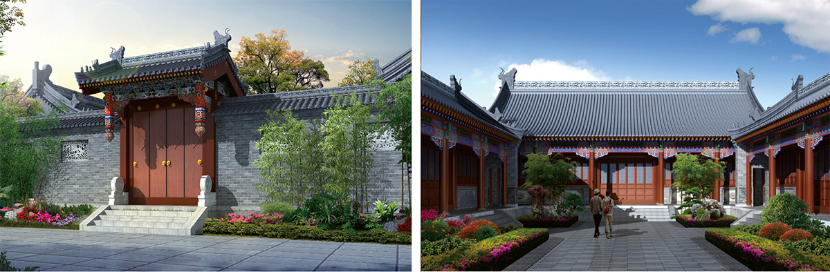 11韓城市司馬遷祠景區甬道(dào)東側四合院（在(zài)建).jpg